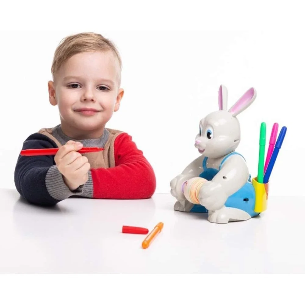 JOYIN Easter Bunny Egg Spinner Kit w/ Markers - Kids‎ Craft Decorator
